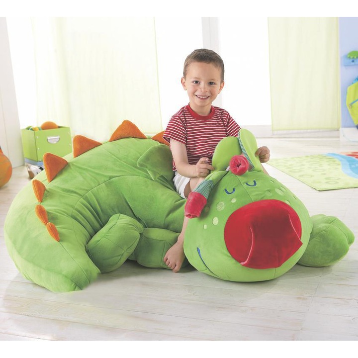 Плюшена играчка Dragonul Fridolin, 110 см