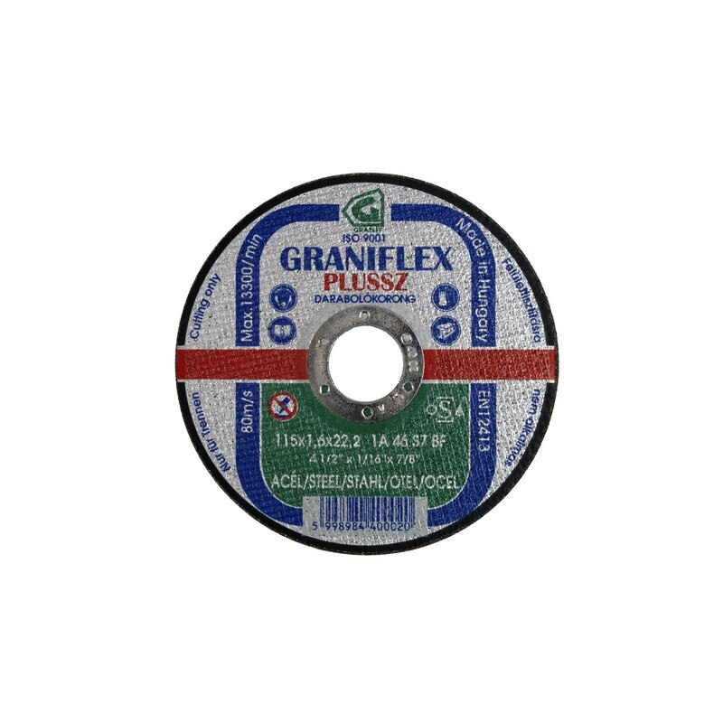 Disc de debitare pentru otel Granitflex plus de 150X1.6X22.2mm