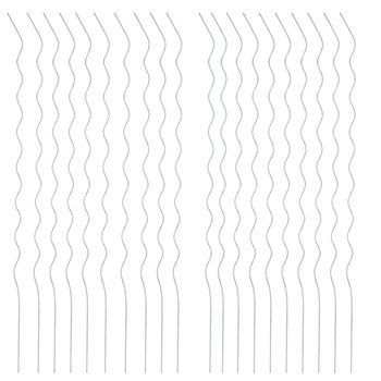 Set 20 bucati tarusi spirale , pro.tec, pentru legarea rosiilor - plante agatatoare Set 20 bucati tarusi spirale , pro.tec, pentru legarea rosiilor - plante agatatoare