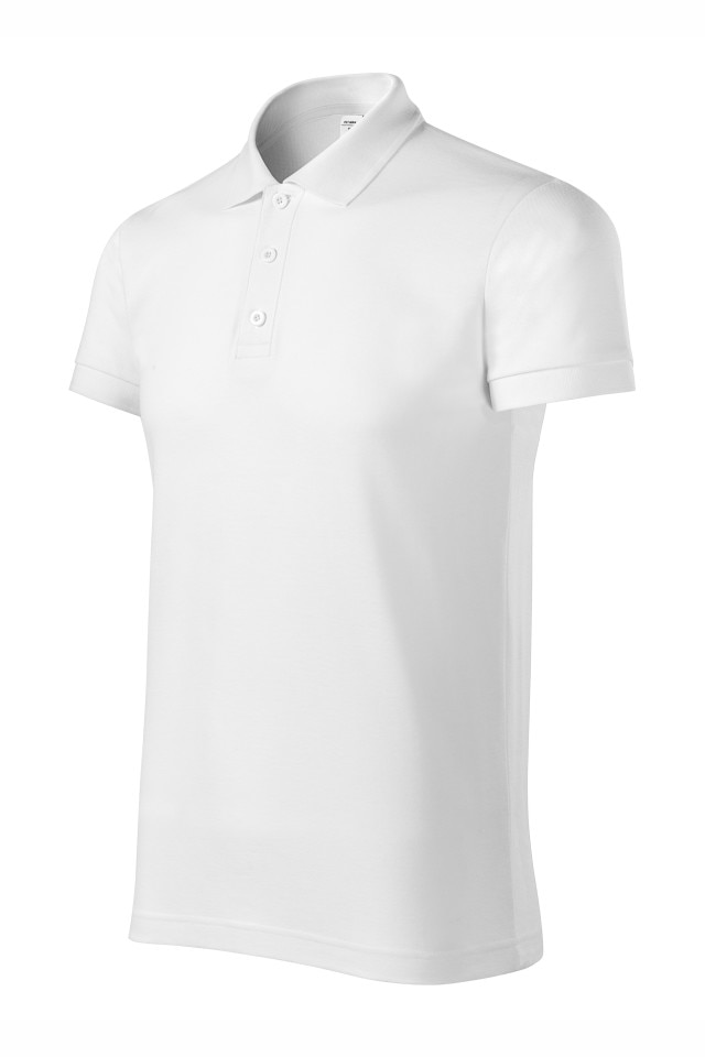 Tricou Polo barbati, Joy, Alb
