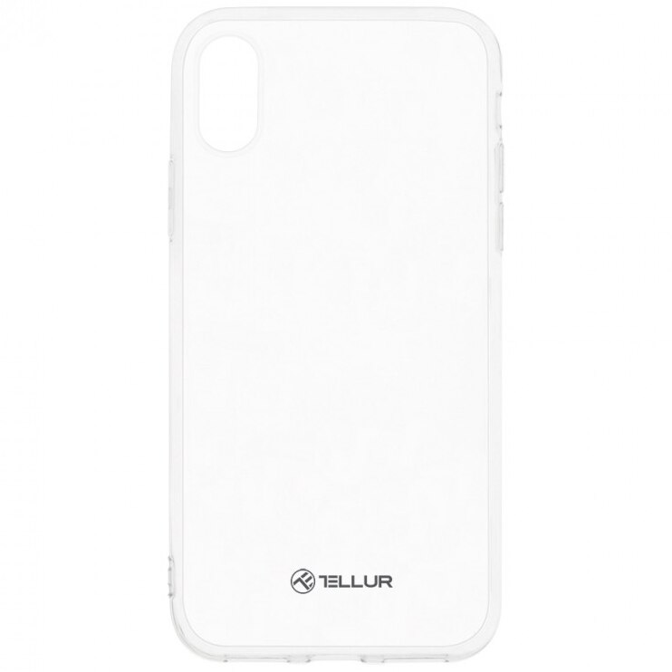 Husa de protectie Tellur Silicon pentru Apple iPhone X, iPhone Xs, Transparent