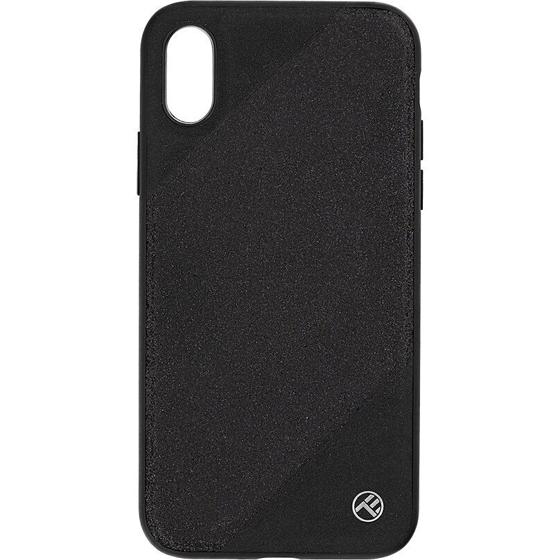 Husa de protectie Tellur Glitter III pentru Apple iPhone X, iPhone Xs, Negru