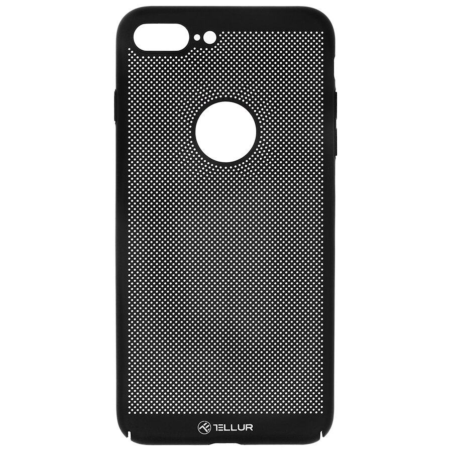 Husa de protectie Tellur Heat Dissipation pentru Apple iPhone 8 Plus, Negru