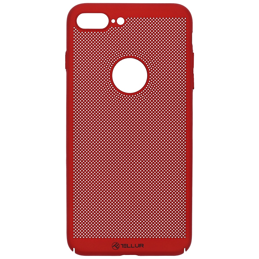 Husa de protectie Tellur Heat Dissipation pentru Apple iPhone 8 Plus, Rosu