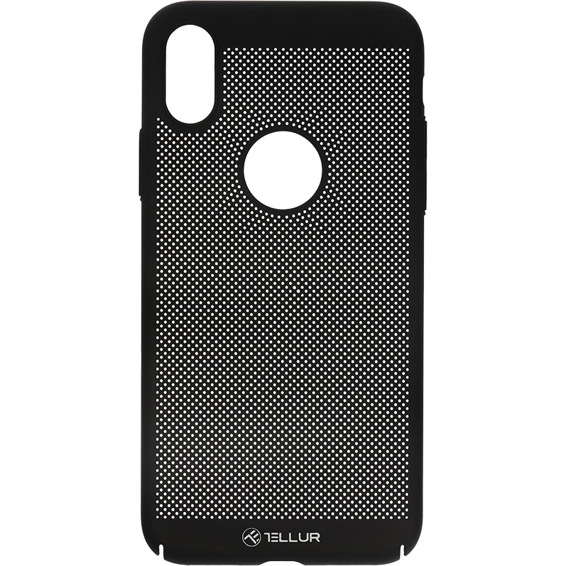 Husa de protectie Tellur Heat Dissipation pentru Apple iPhone X, iPhone Xs, Negru