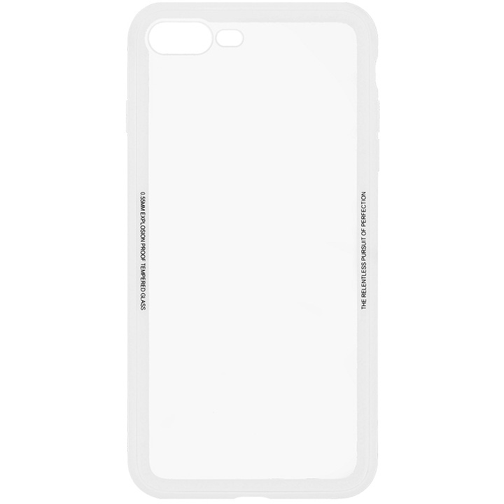 Защитен калъф Tellur Glass Simple за Apple iPhone 8 Plus, White