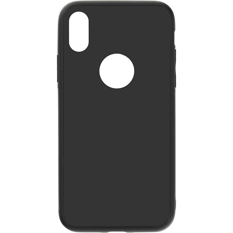 Husa de protectie Tellur Glass DUO pentru Apple iPhone X, iPhone Xs, Negru