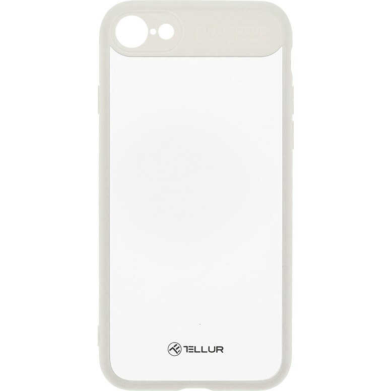 Husa de protectie Tellur Hybrid Matt Bumper Apple iPhone 8, Alb