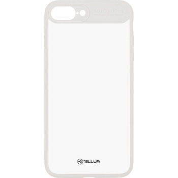 Husa de protectie Tellur Hybrid Matt Bumper pentru Apple iPhone 8 Plus, Alb
