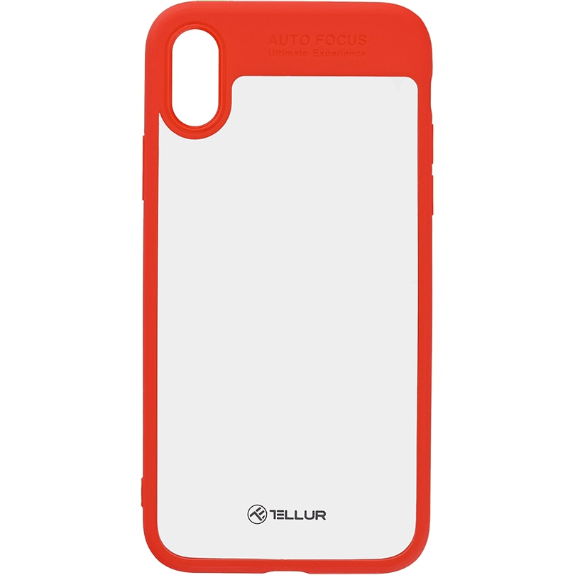 Husa de protectie Tellur Hybrid Matt Bumper pentru Apple iPhone X, iPhone Xs, Rosu