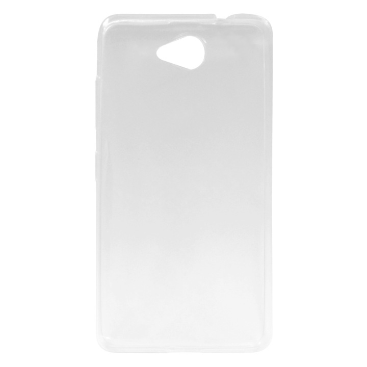 Husa silicon ultraslim transparenta pentru Microsoft Lumia 650