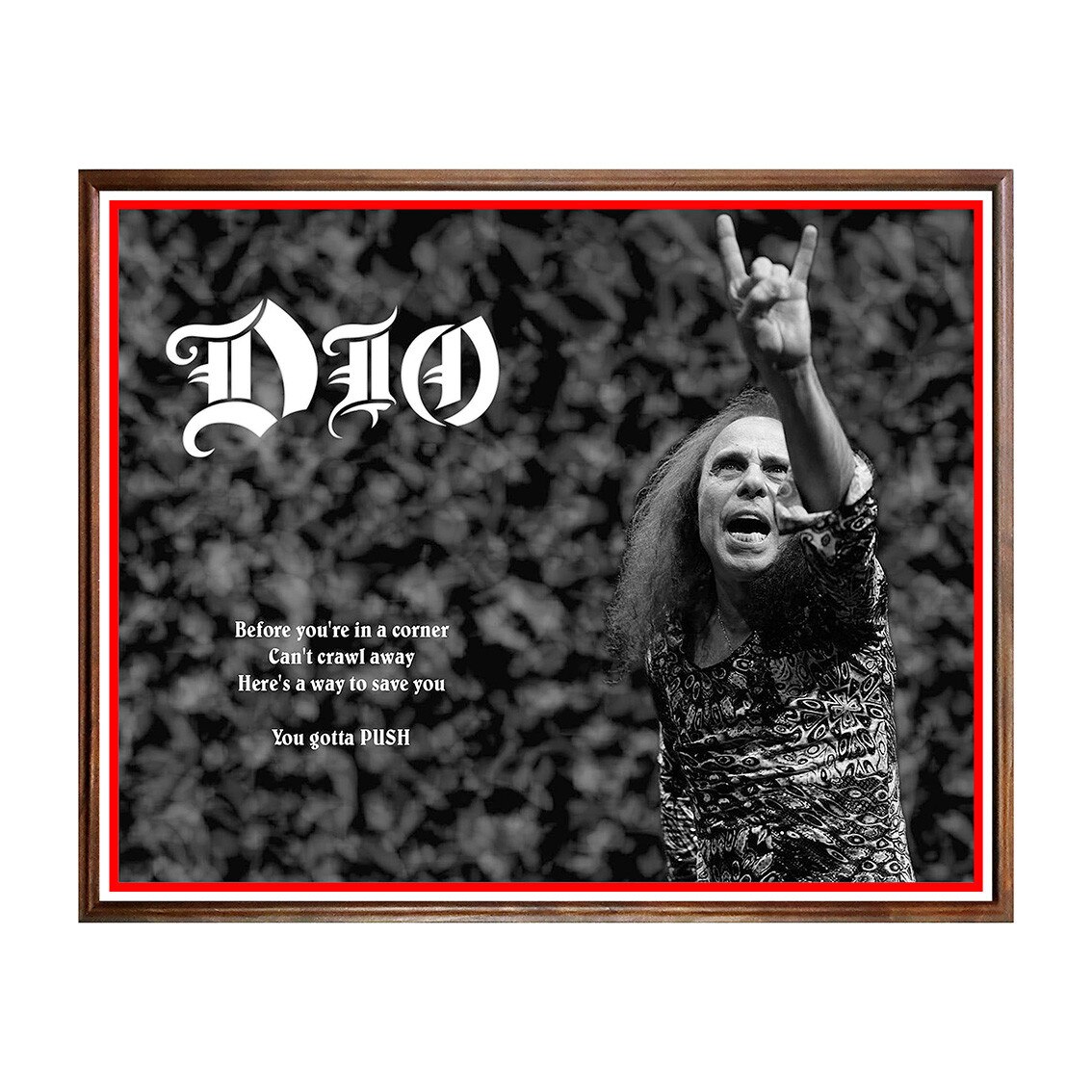 Tablou Poster, Rock Legends, Ronnie Dio - RL-115, 40 x 50 cm