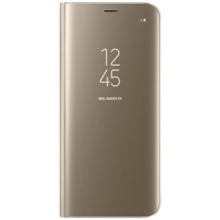 Mobile Mag telefon tok, Samsung Galaxy A13 4G / 5G, clear view, arany
