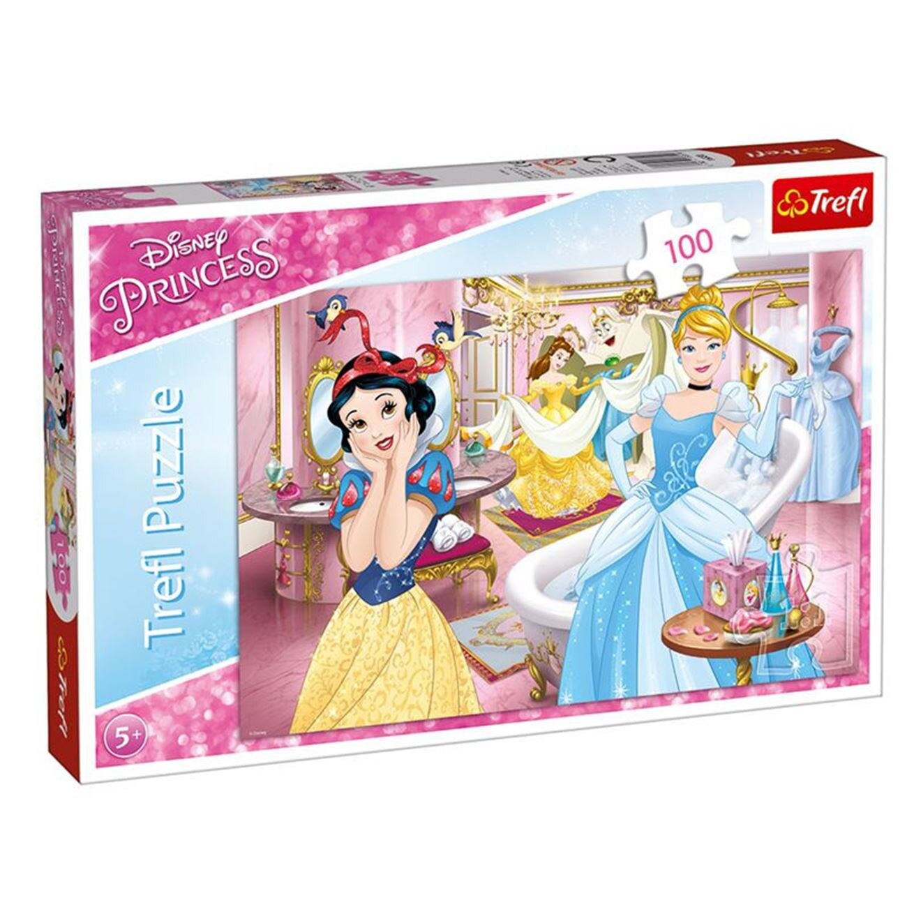 Puzzle Soda Fun, Disney Princess, 100 piese + cadou popsocket S-Fresh Origini