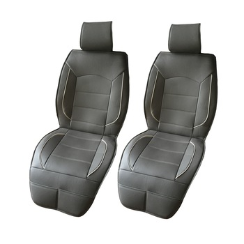 Set 1+1 huse scaune auto Flexzon Premium Lux, Gri Set 1+1 huse scaune auto Flexzon Premium Lux, Gri