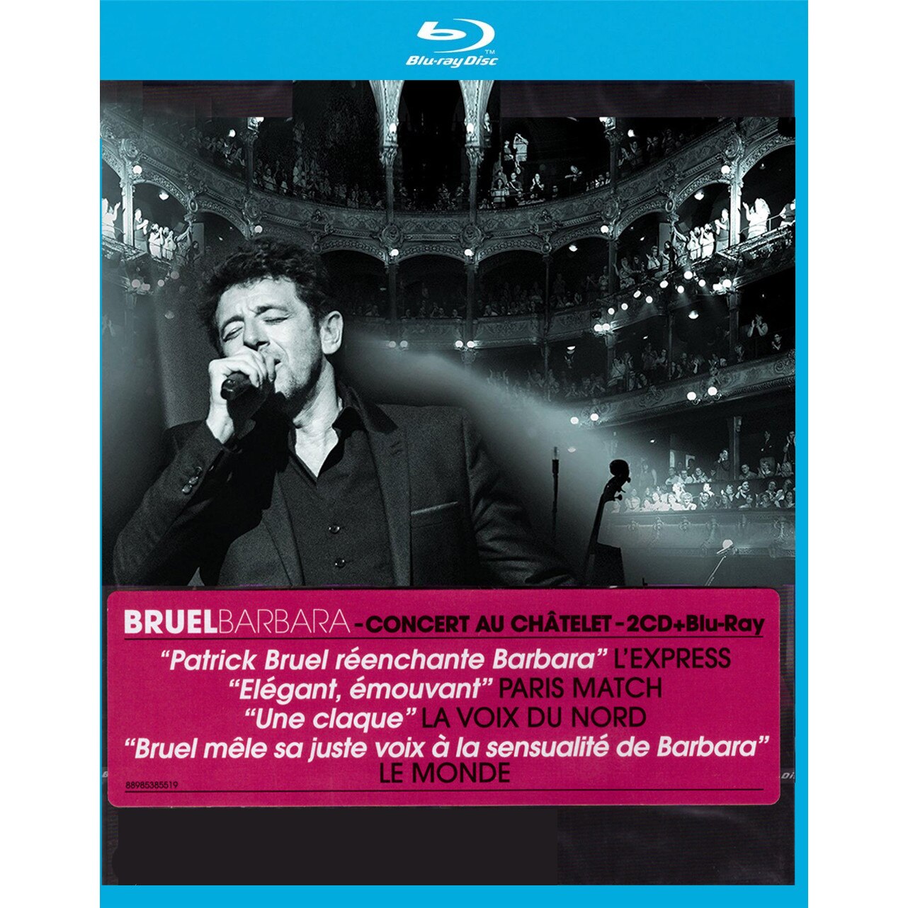 Patrick Bruel - Bruel Barbara - Blu-ray + 2 CD