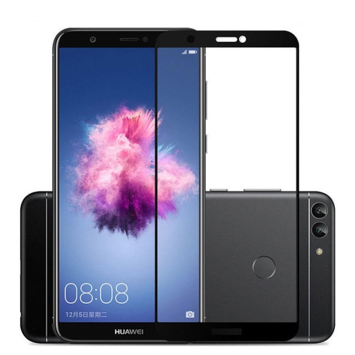 Huawei P Smart Black edzett üveg védőfólia