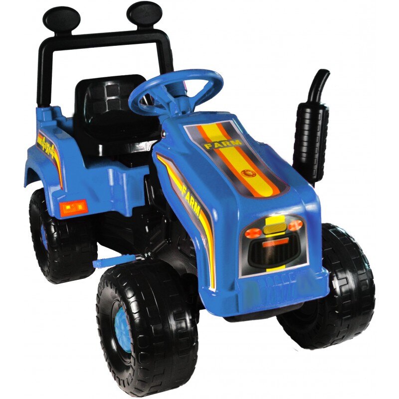 Tractor cu pedale Police Blue , culoare albastru