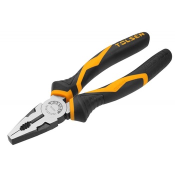Cleste combinat Cr-V GRIPro Tolsen, 160 mm, uz industrial Cleste combinat Cr-V GRIPro Tolsen, 160 mm, uz industrial