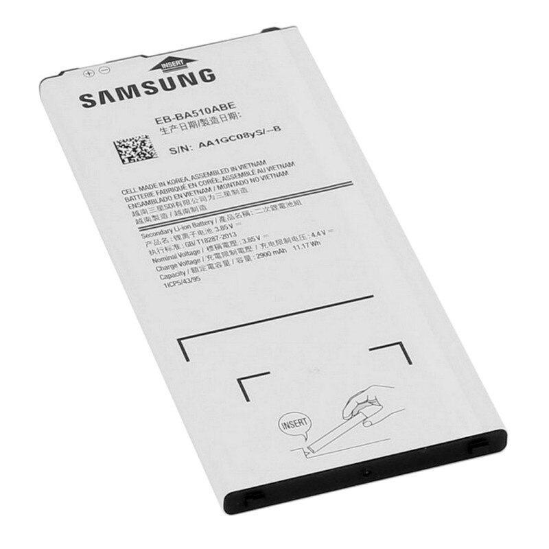 Acumulator original Samsung EB-BA510ABE pentru Galaxy A5 2016, bulk