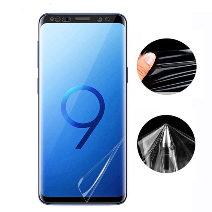 Извит дисплей протектор Flexible TPU Full Curved Screen Protector за Samsung Galaxy S9