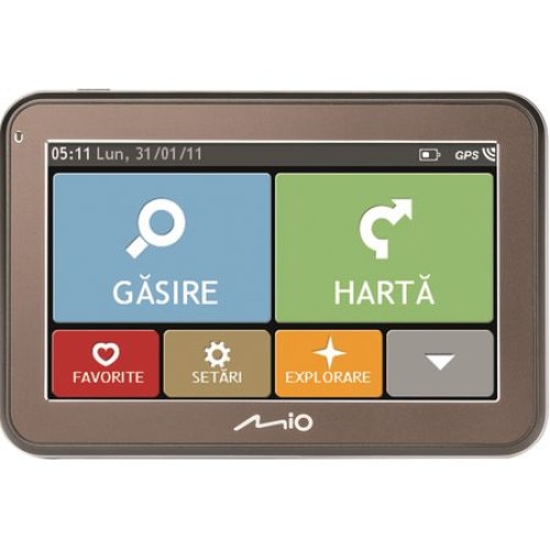 Sistem de navigatie Mio Spirit 5400 LM FEU, diagonala 4.3