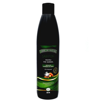 Sampon pentru par normal cu argan, germeni de grau si complex vegetal 300 ml Sampon pentru par normal cu argan, germeni de grau si complex vegetal 300 ml
