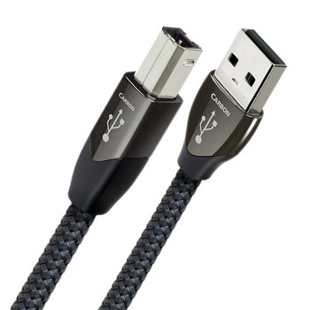 Cablu USB A to B AudioQuest Carbon, 1.5m Cablu USB A to B AudioQuest Carbon, 1.5m
