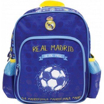 Ghiozdan FC Real Madrid cu 2 compartimente 28 cm Ghiozdan FC Real Madrid cu 2 compartimente 28 cm