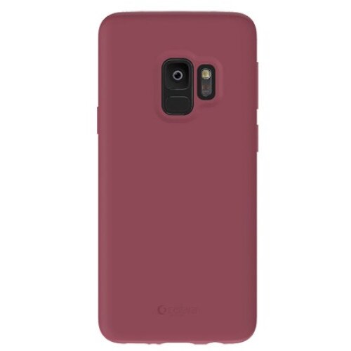 Capac protectie spate Cellara din Silicon Colectia Soft pentru Samsung Galaxy S9 Plus - Roz Inchis