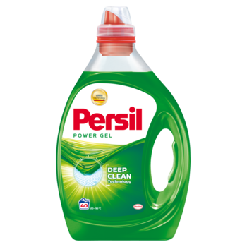 Detergent lichid Persil Power Gel, 40 spalari, 2L