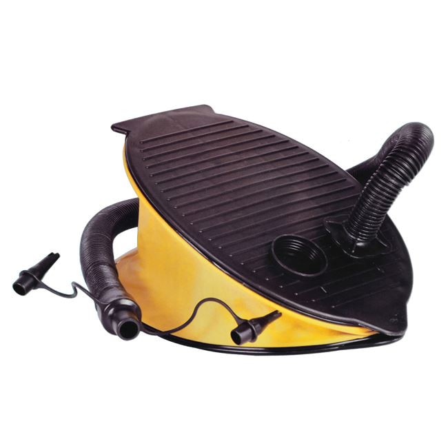 Pompa aer de picior iMK™, 3L, Pentru produse gonflabile, + CADOU Minge de plaja