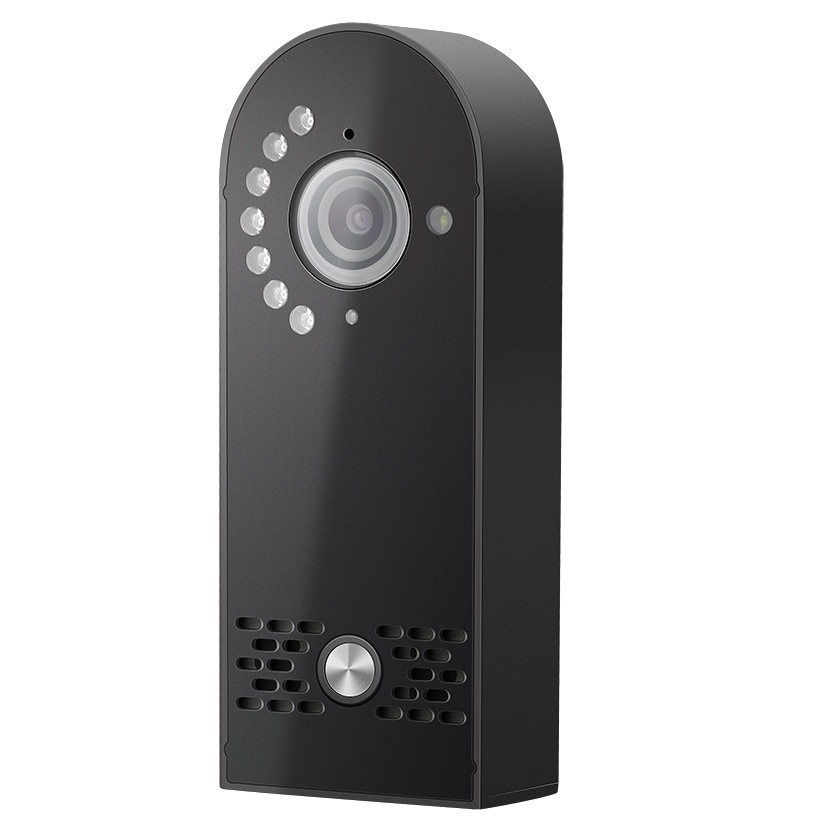 Видеодомофон dbell, DB-HD-LIVE-B, WiFi, ONVIF, За външен монтаж