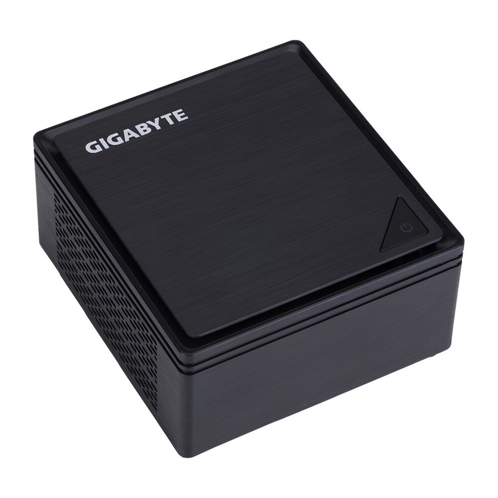 Mini PC Intel Barebone Gigabyte BRIX GB-BPCE-3350C cu procesor Intel® Celeron® N3350, 1,1GHz, DDR3L, Intel® HD Graphics 620