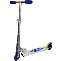 Trotineta Scooter din aluminiu cu 2 roti gri / albastru , Robentoys®