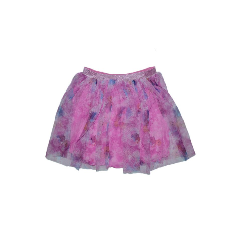 Fusta eleganta pentru fete Sun City DHQ1161-M, Roz