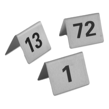 Semn Hendi pentru masa - numere 1-12, 55x52x(H)35 mm Semn Hendi pentru masa - numere 1-12, 55x52x(H)35 mm