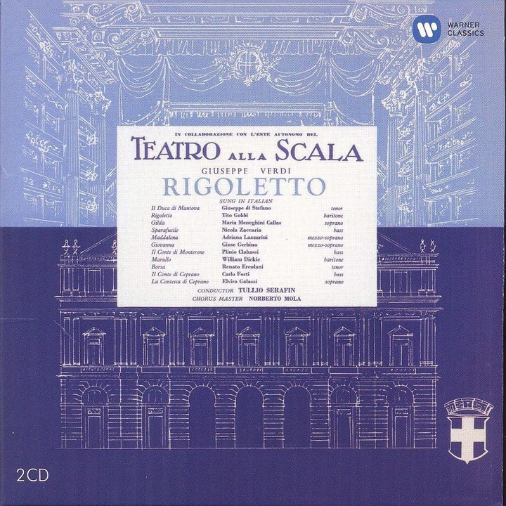 Giuseppe Verdi: Rigoletto - 2 CD- - - CD