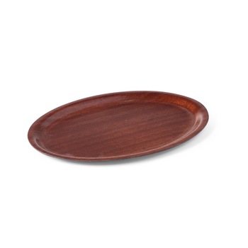 Tava Hendi pentru servire imitatie lemn ovala 290 x 210 mm Tava Hendi pentru servire imitatie lemn ovala 290 x 210 mm