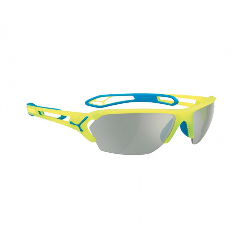 Ochelari Sport Cebe S'Track Large PRO, Verde Albastru Neon/ Variochrom Peak Gri