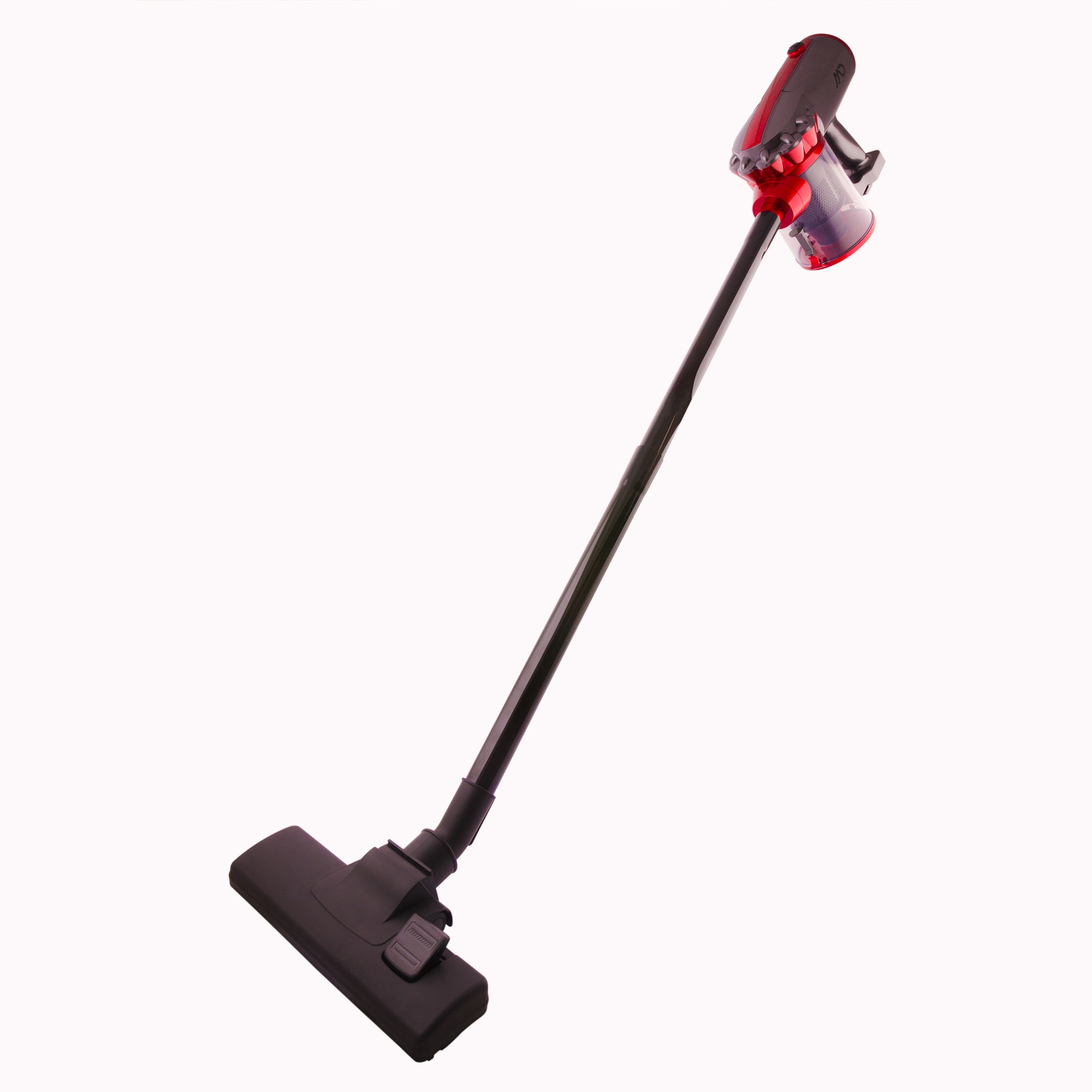 Aspirator 2 in 1 MVC-4117 MD, 600W, tehnologie cyclone, Gri/Rosu