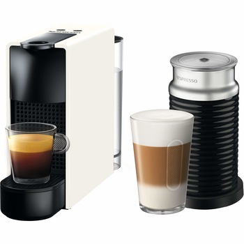 Espressor Nespresso Essenzza Mini C30, 1450 W, 0.6 L, 19 bar, Alb + Aeroccino 3 Espressor Nespresso Essenzza Mini C30, 1450 W, 0.6 L, 19 bar, Alb + Aeroccino 3