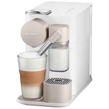 Espressor Nespresso by De'Longhi Lattissima One, 19 bari, 1400 W, 1 l, Alb + 14 capsule cadou Espressor Nespresso by De'Longhi Lattissima One, 19 bari, 1400 W, 1 l, Alb + 14 capsule cadou