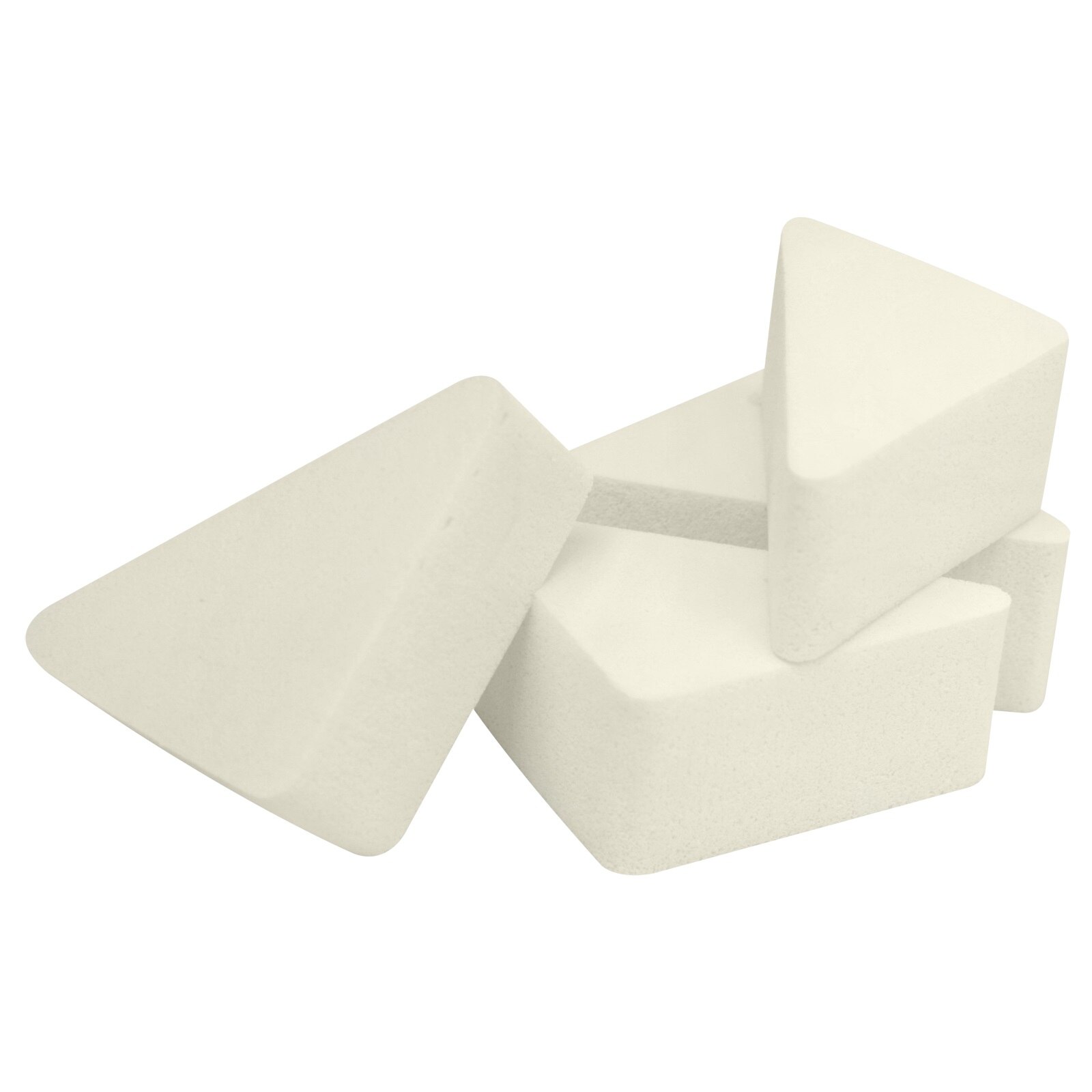 Set 4 bureti machiaj Oranjollie, alb