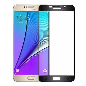Folie protectie sticla securizata 4D ecran Samsung Galaxy A3 (2017) BLACK Folie protectie sticla securizata 4D ecran Samsung Galaxy A3 (2017) BLACK
