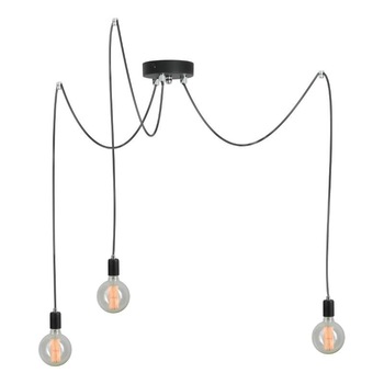 Pendul Lampex Ragno 3, E27, 3x 60W, Negru Pendul Lampex Ragno 3, E27, 3x 60W, Negru