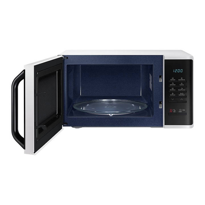 Samsung MS23K3513AW/EO Mikrohullámú sütő, 23L, 800W, Digitális, Fekete-Fehér