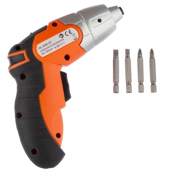 Surubelnita Electrica fara Fir RHINO HL-S48-22, 4 Capete, Autonomie 5 ore, Indicator Baterie, Lumina LED, Negru-Portocaliu Surubelnita Electrica fara Fir RHINO HL-S48-22, 4 Capete, Autonomie 5 ore, Indicator Baterie, Lumina LED, Negru-Portocaliu