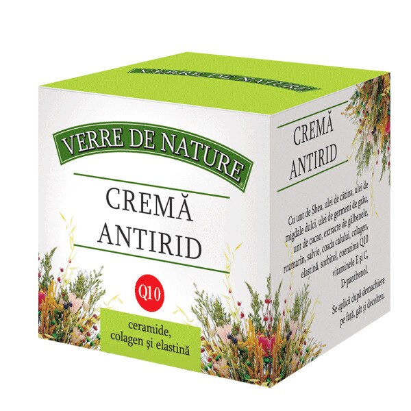 Crema antirid cu unt de Shea, colagen si elastina 50 ml