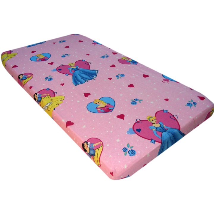 Cearceaf cu elastic 140 x 70 cm printese